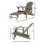 Chaise Adirondack d'extérieur de style ferme-15144838
