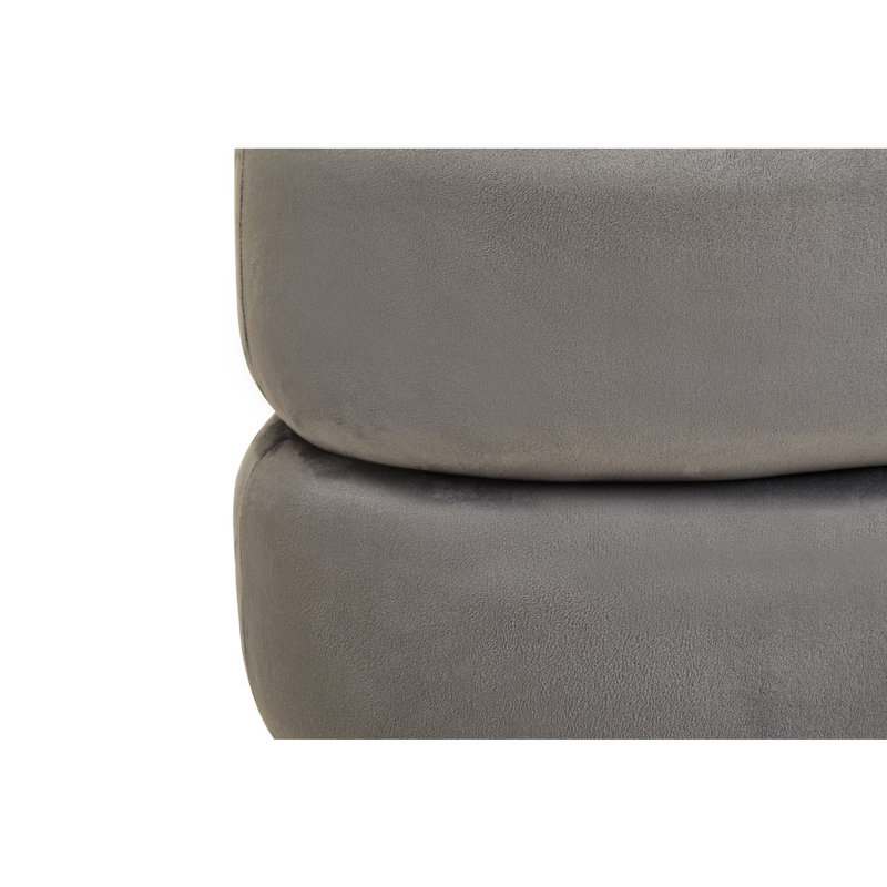 Manufactured Wood Accent Stool, Grey