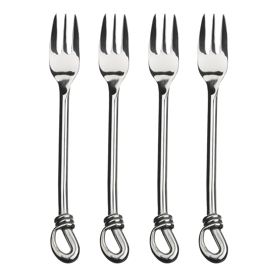 Twist Cocktail Fork (Set of 4) Gourmet Settings