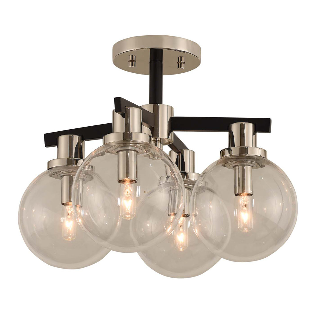 Cameo 4-Light Semi Flush Mount Kalco 