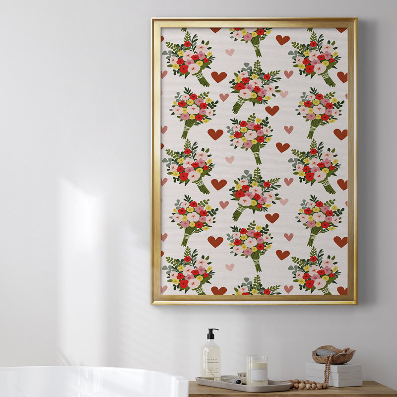 Toile encadrée de qualité supérieure - prête à être accrochée, Or, H 42,5 po x l 30,5 po