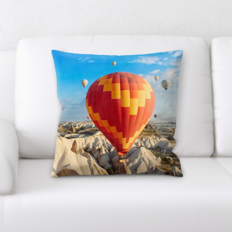 Microsuede Reversible Throw Pillow