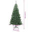 Christmas Tree with 150 LEDs with Stand PVC-1242344381