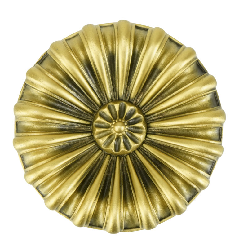 NANTUCKET Designer Knob, Light Gold