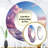 Candy Sky Photo Transcendent Twilight - Sky Decorative Wall Mirror, Traditional Large Round Mirror, Printed Metal Art-99618305