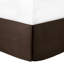 Couette 7 pièces en faux suède beige King - Garnissage resplendissant et oreillers attrayants - Ensemble grandiose et élégant