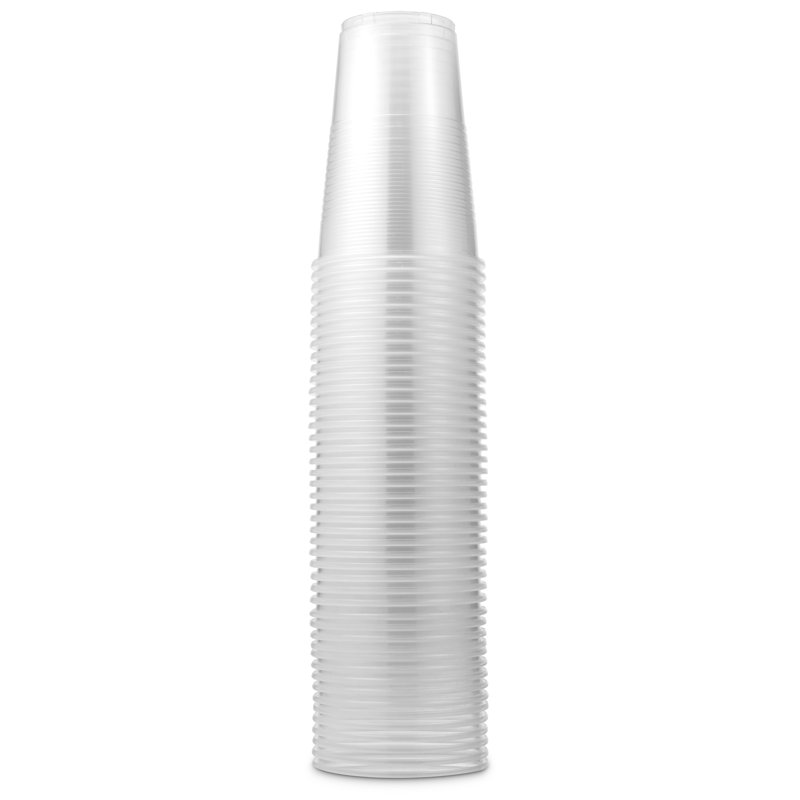 Gobelets jetables en plastique de 16 oz pour 250 invités