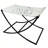 Genuine Cowhide Hair-on-Hide X-Base Accent Stool-16425909