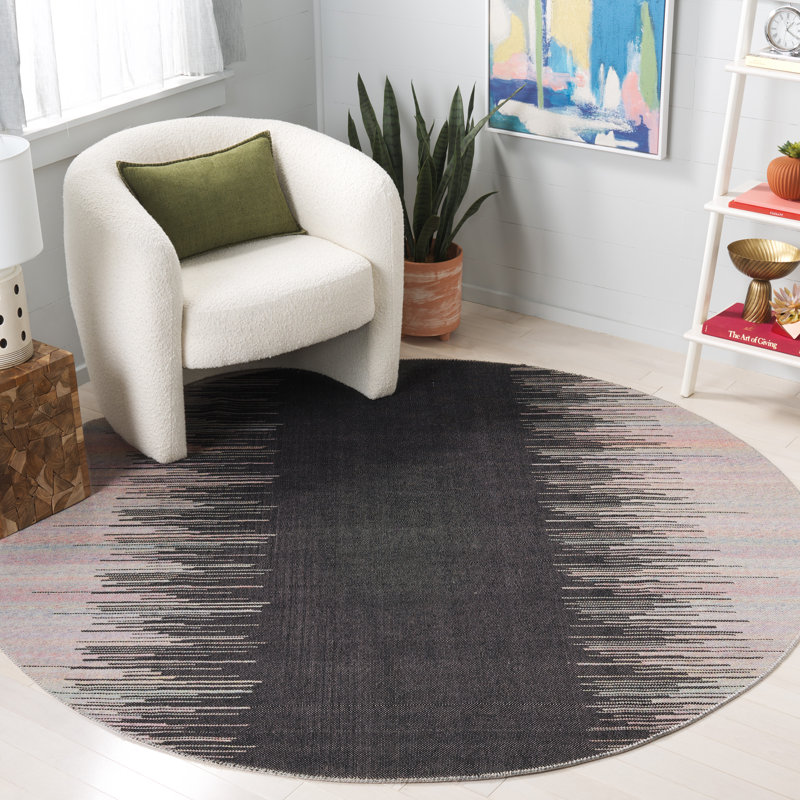 Tapis abstrait performance Karlens, Rond 7 pi
