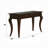 Amado Transitional Walnut Sofa Table With Drawer Storage