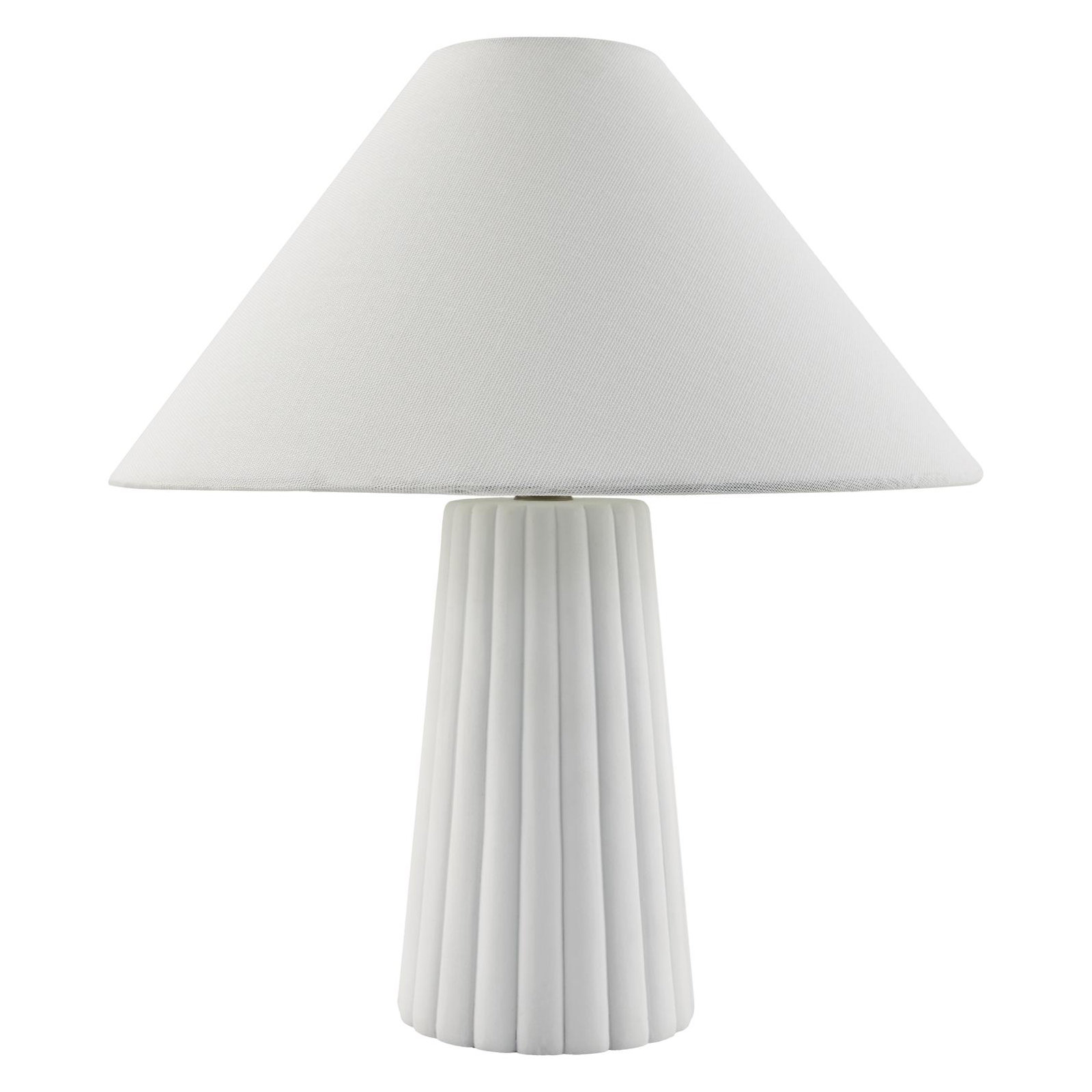 Burkhalter Table Lamp, White