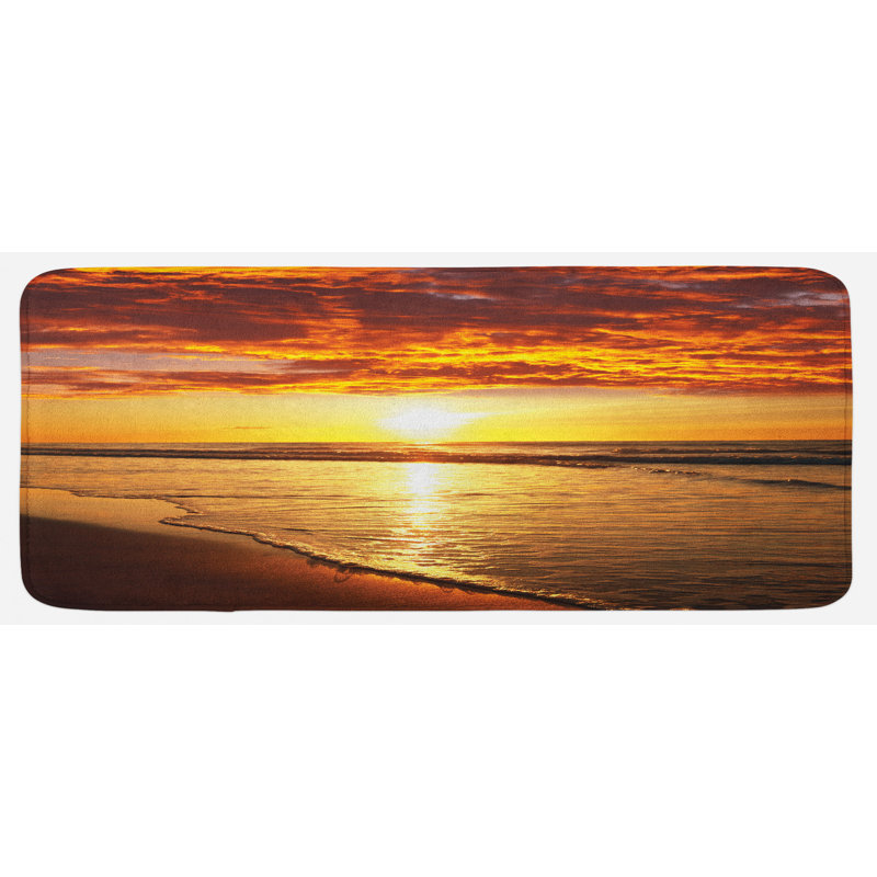 Tapis de cuisine hawaïen