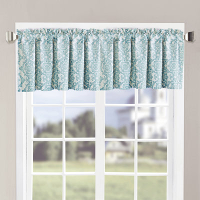 Mystic Ikat Scalloped Window Valance