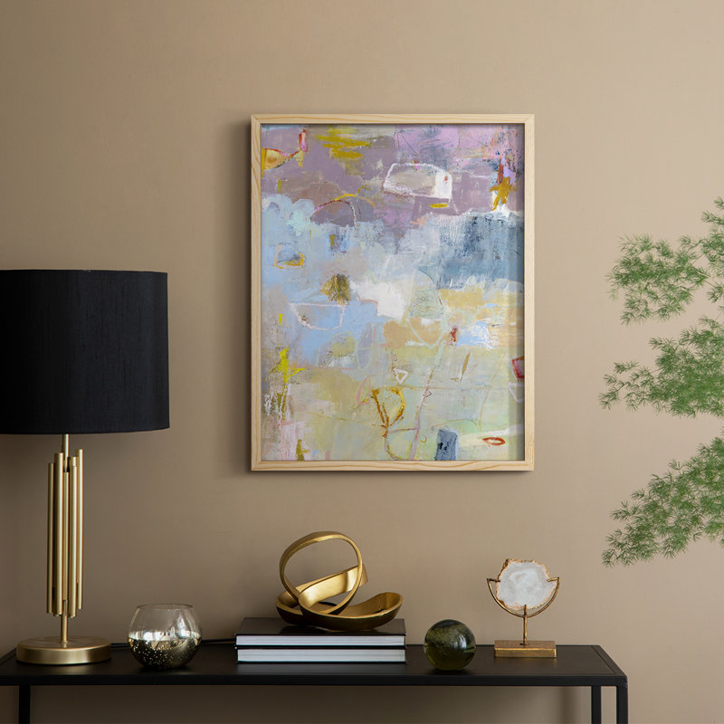 Whilst I Framed Print - Solid Wood, 11" H x 9" W