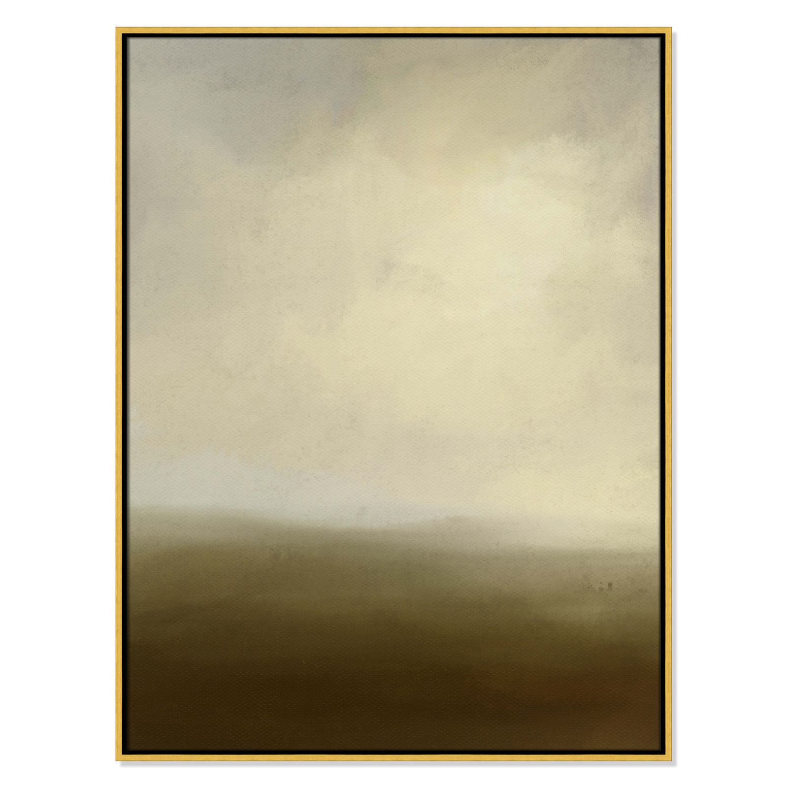 The Moors, 31.5" W x 41.5" H, Gold