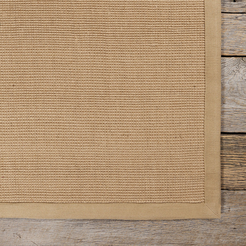 Tapis en jute et sisal naturel tissé à la main Eastwood, Brun / Beige, Rectangulaire 8 pi x 10 pi