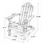 CHAISE ADIRONDack HOLLYWOOD PLIABLE-730229311