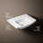 Kelston Vitreous China Rectangular Pedestal Bathroom Sink with Overflow-51478269-51478267