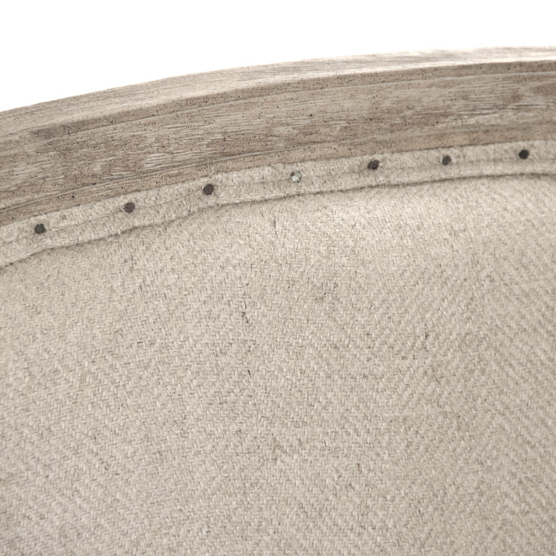 Gracia Upholstered 85'' Sofa, Beige Linen