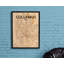 Columbus City Map - No Frame Print-156755581