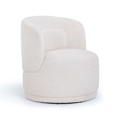 Textured Swivel Accent Chair