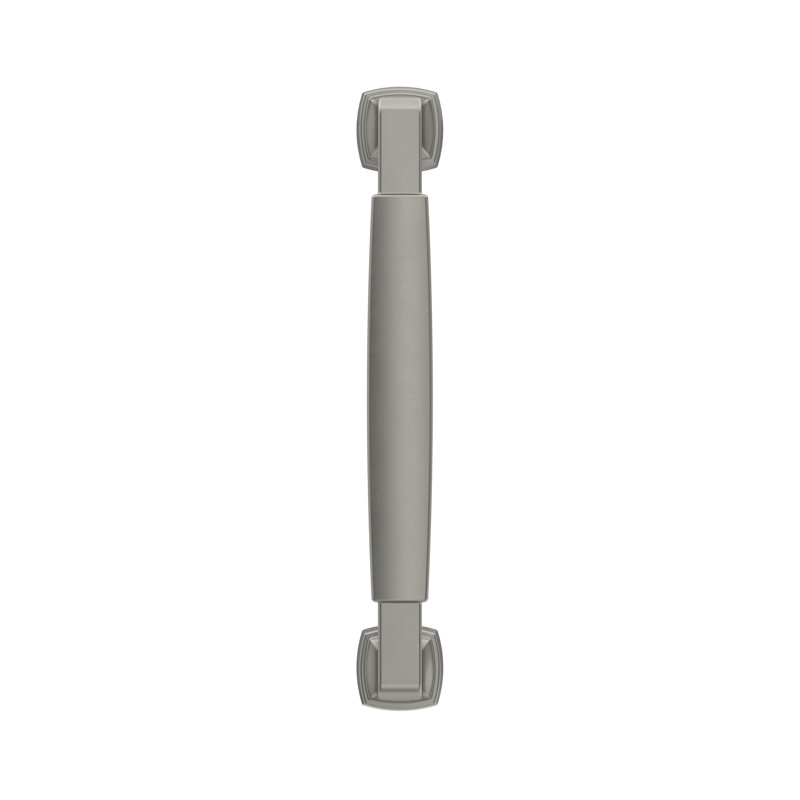 Poignée d'armoire en nickel satiné centre à centre Stature 6 5/16 po (160 mm), Nickel satiné, 6 5/16"