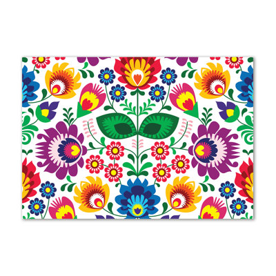 Ethnic Pattern - No Frame Print on Canvas