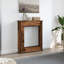 Fireplace Surround 75x87.5 Cm Engineered Wood-1034225778-1034225779