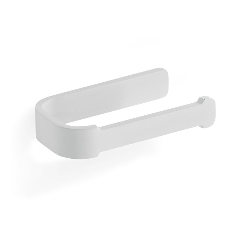 Tindell Wall Mounted Toilet Paper Holder, White