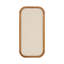 Panneau rectangulaire arrondi en bois-121891386