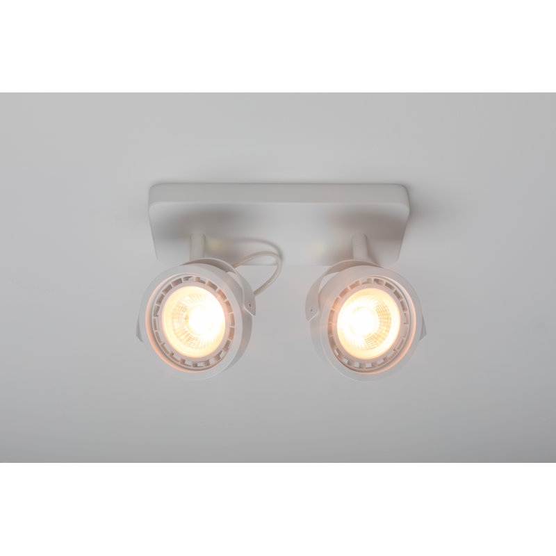 2 lumières directionnelles 11 po, Blanc