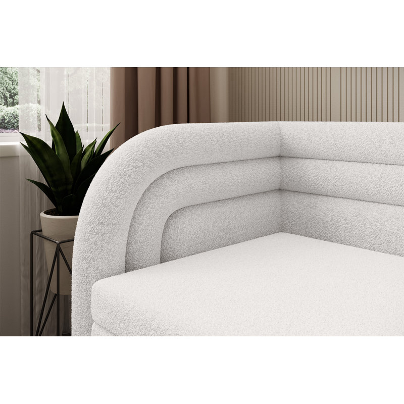 Atty 2 Seater Sofa Bed, White
