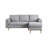 Sunny 83.5" Reversible Sofa Chaise Sectional-761823380