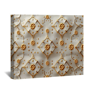 " Moroccan Tiles " on Canvas