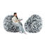 Canapé à billes surdimensionné à compression large surdimensionné en mousse de fausse fourrure de lapin de 5 pieds avec housse amovible (lot de 2)-114509182