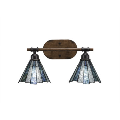Barre d'éclairage 2 lumières Blacksmith
