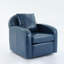 Fauteuil pivotant rembourré Oaklynd-1624565726