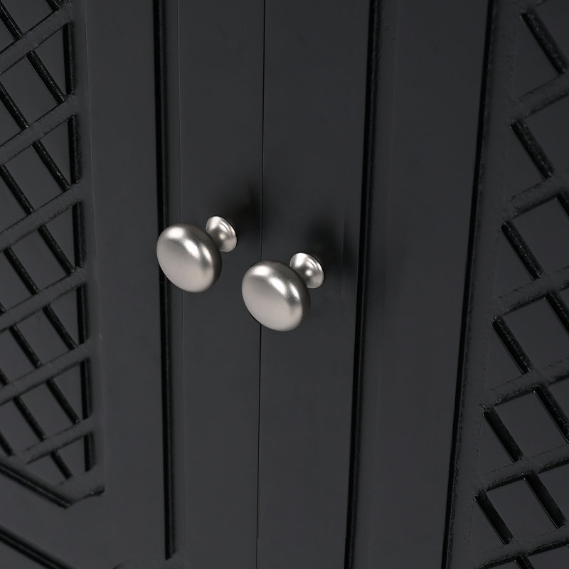 Meuble-lavabo avec lavabo et rangement, Noir, noir, noir, noir