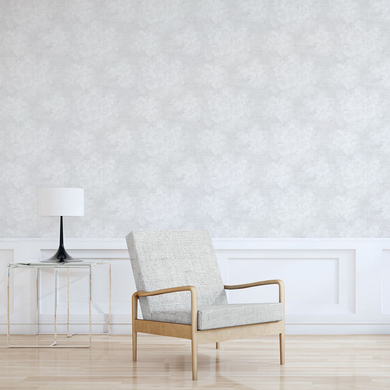 Caraballo 1000cm x 53cm Textured Non-Pasted Roll, Off White