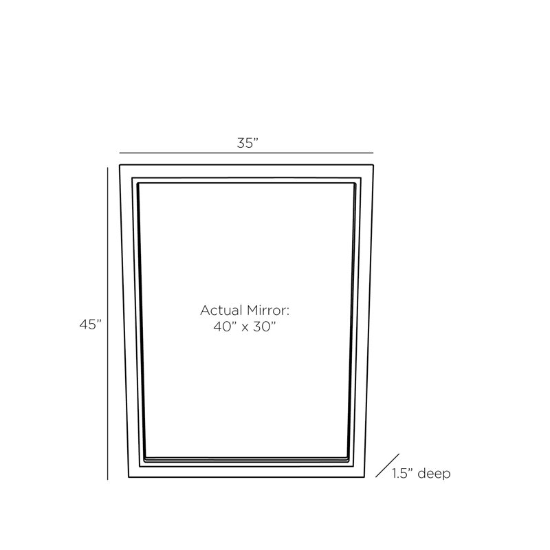 Aghassi Rectangle Mirror