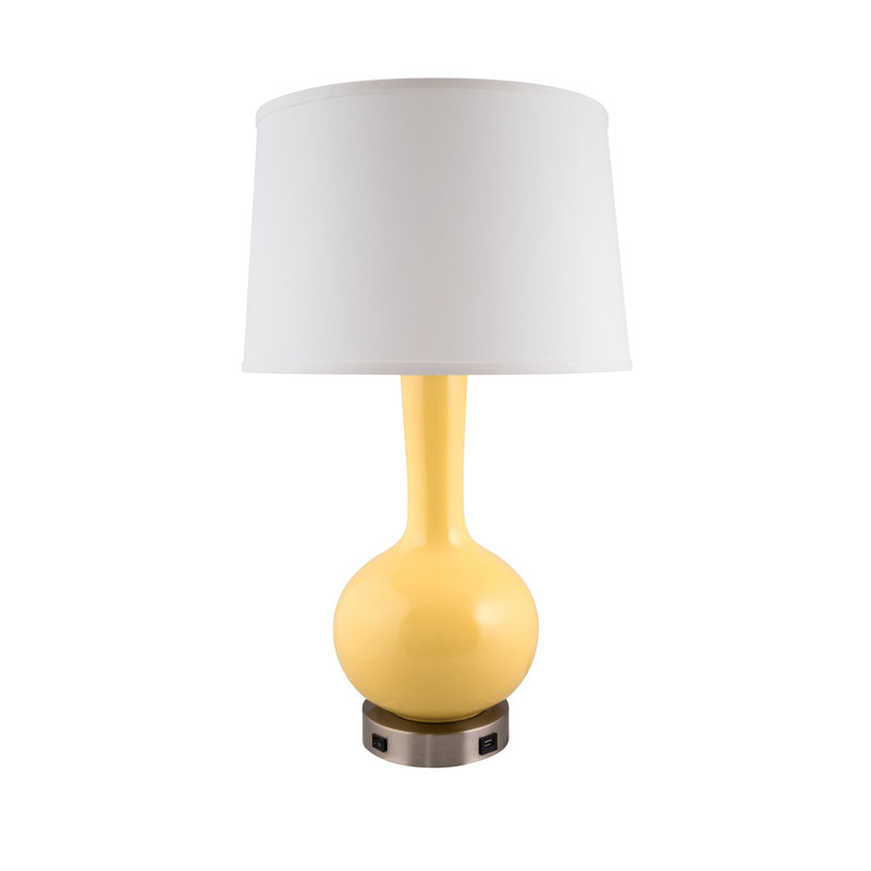 Saige Ceramic USB Table Lamp
