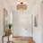 Autym Rattan Semi Flush Mount