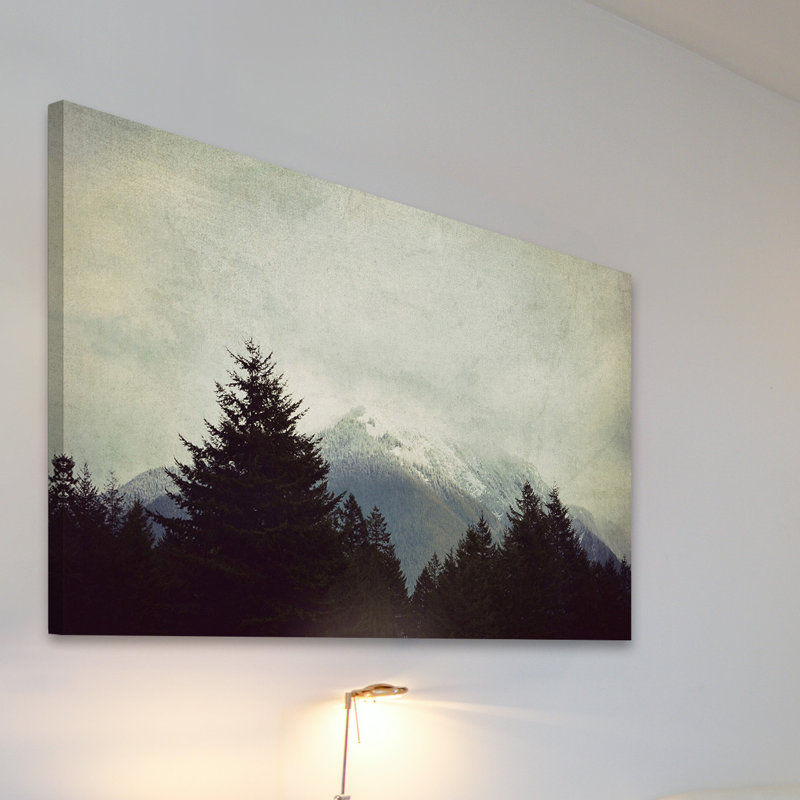 Brave The Storm Landscape Photography Canvas Print