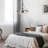 3-Light Black Modern Small Dimmable Drum Chandelier