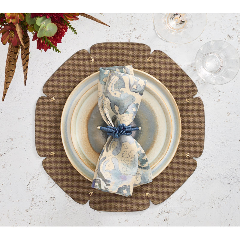 Giverny Napkin, Natural/Gray