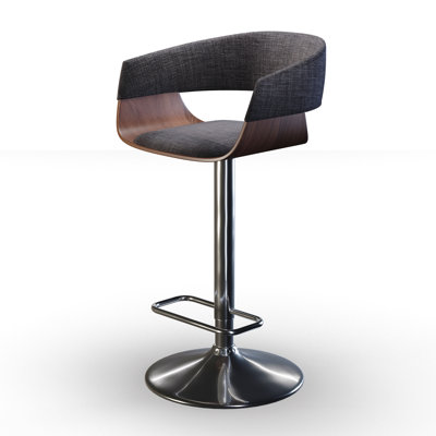 Tabouret de bar pivotant réglable