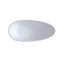 Baignoire de 59 po à surface solide matte, baignoire autoportante en pierre de résine à surface solide, baignoire de trempage blanche à surface solide, baignoire autoportante avec trop-plein et bonde escamotable