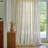 Carthamus Polyester Linen Textured Light Filtering Semi-Sheer Grommet Curtain Pair-1073367485-1073367488
