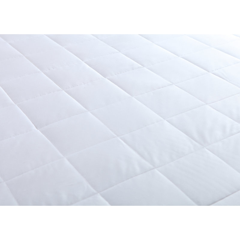 Protège-matelas en polyester Linus, Simple
