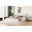 Lit moderne, lit plateforme tapissier-114231010